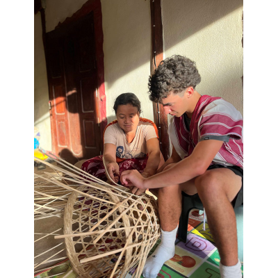 Basket Weaving Instruction  — Thailand