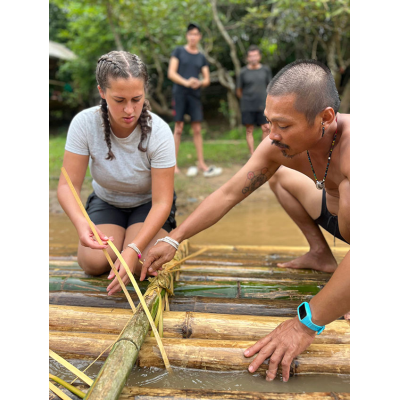 Raft Building Instruction — Thailand