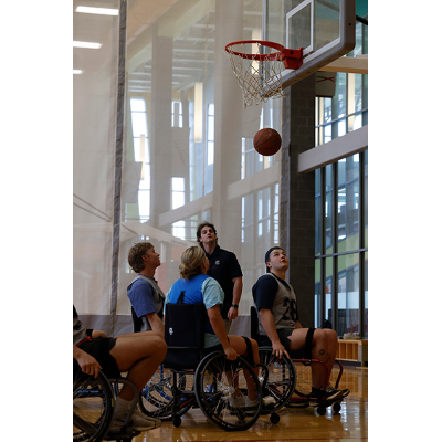 Students explore their abilities in the Student Life Center