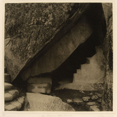 Charles Heasley, 'El Templo del Condor,' gravure