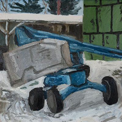 Jacob Van Langeveld, “The Lull,” 2026, oil on canvas