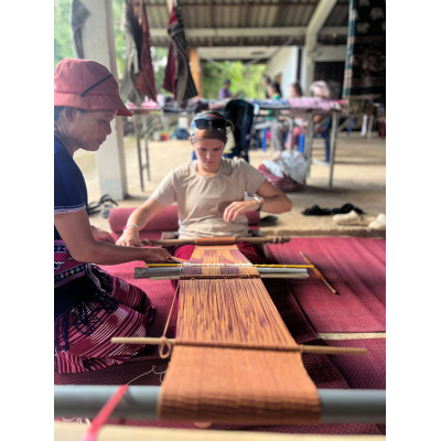Textile Weaving Instruction — Thailand