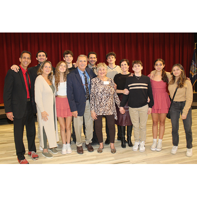 Gambitta with extended family