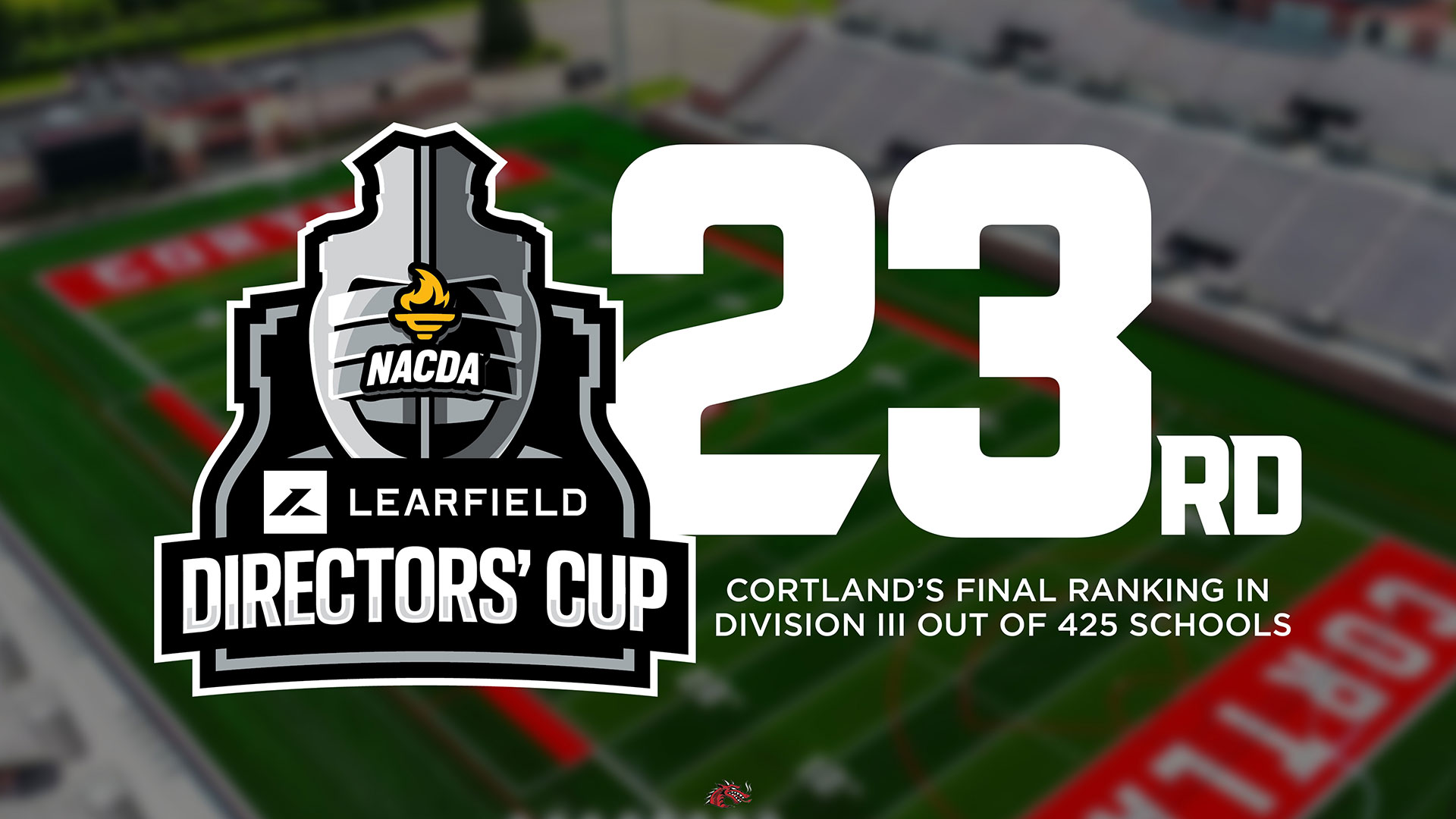 Cortland Athletics finishes among top 6% in national ranking