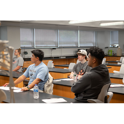 Future student researchers undergo training