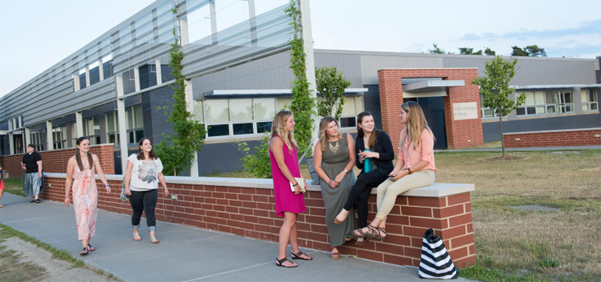 Professional Studies Building during the day