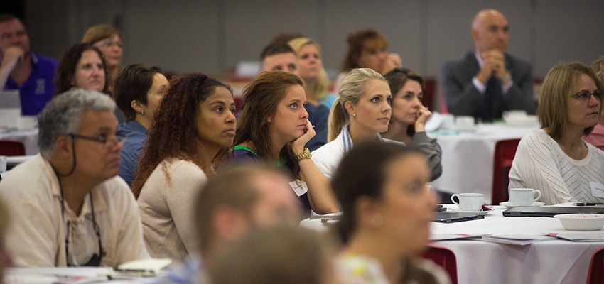 Students attend the Cheney Conference for educational leadership