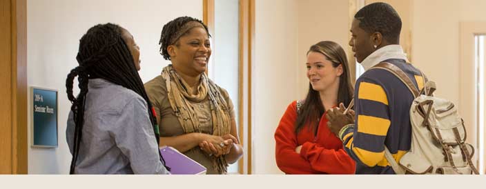 President Bitterbaum and ESL Club students