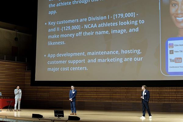 Success in New York competition is strictly business