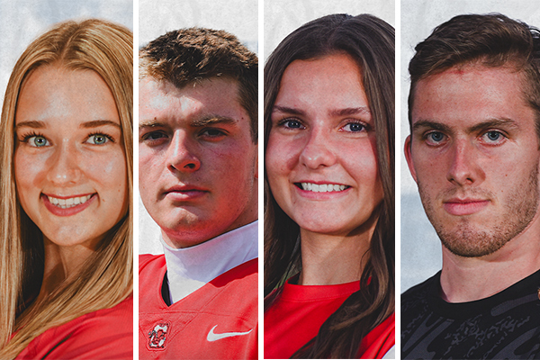 Four Red Dragons named SUNY Scholar Athletes of the Year