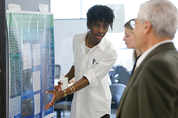 A poster presentation during last year's Transformations.