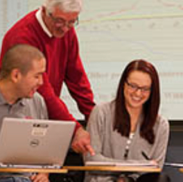Therapeutic Recreation masters students in a classroom