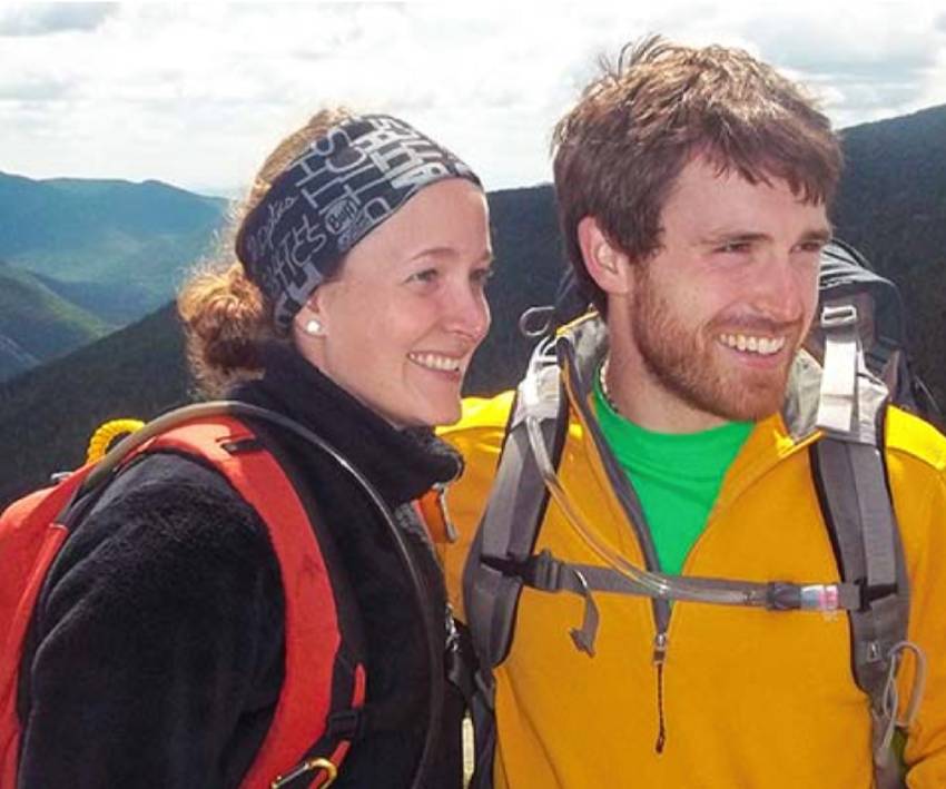 Recreation Education students on a hike