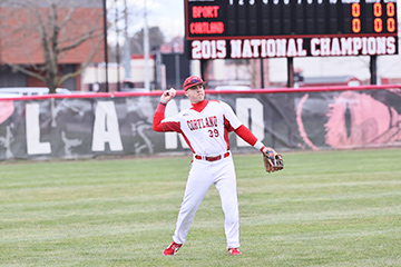 Marola throwing a baseball