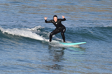 Emma Efing Surfing