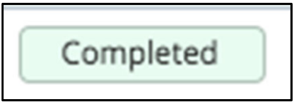 Completed grading status