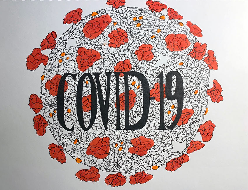 Taylor Goodney, &ldquo;Art from Isolation&rdquo;, Virtual student exhibition, June &ndash; August, 2020, Dowd Gallery, SUNY Cortland