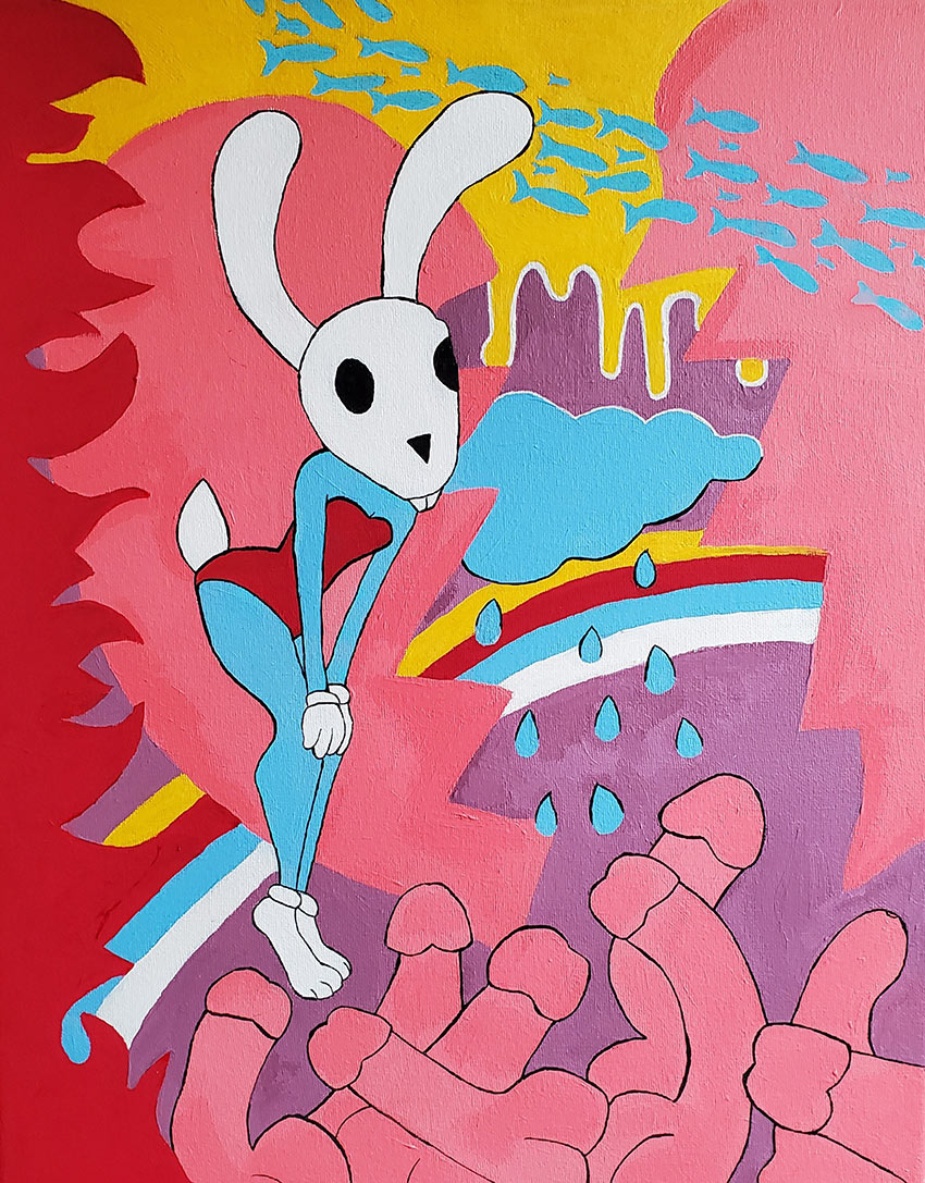 Cara Fiacco, &ldquo;Art from Isolation&rdquo;, Virtual student exhibition, June &ndash; August 2020, Dowd Gallery, SUNY Cortland