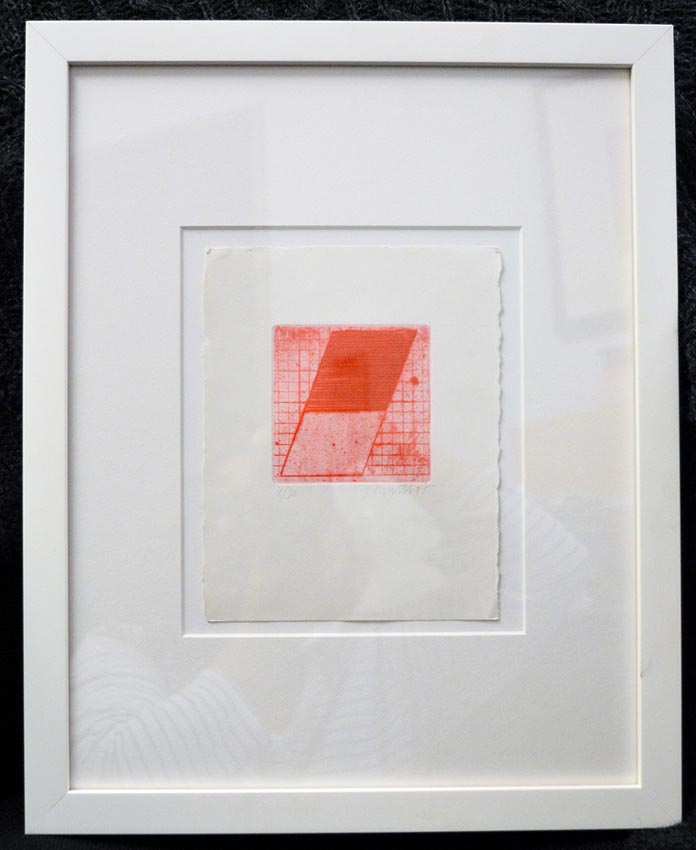 Work by Jaroslav Pr&aacute;&scaron;il on display at the Dowd Gallery, SUNY Cortland, as part of the &ldquo;Artists as Collectors&rdquo; exhibition.  