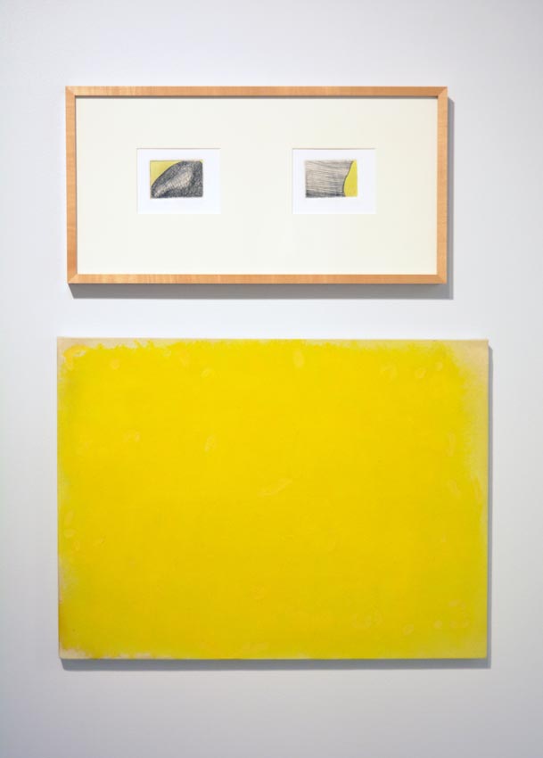 Works on display at the Dowd Gallery, SUNY Cortland, as part of the &ldquo;Artists as Collectors&rdquo; exhibition.   