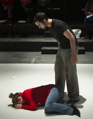 tense scene in iconic play