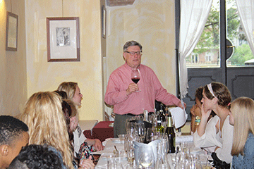 John Hartsock in Italy