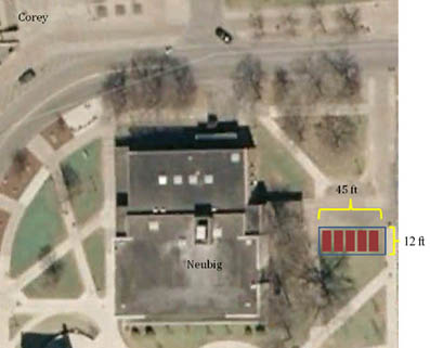 campus garden diagram