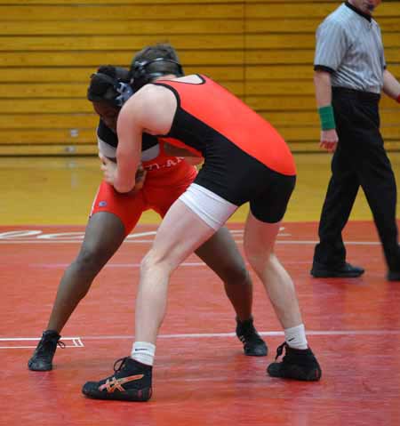 Nyassa "Tiny" Bakker (on left)