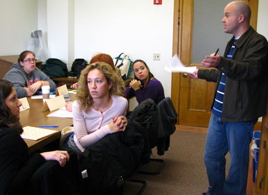 Christopher Latimer talking