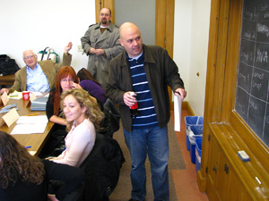 Henry Steck (seated) Christopher Latimer