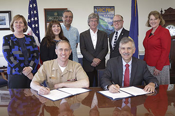 NAVSEA signing