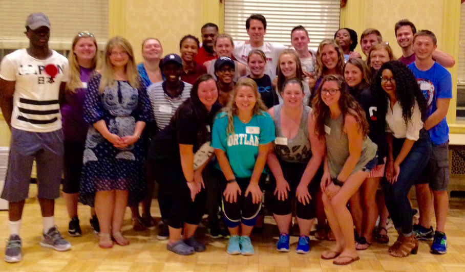 Group photo of the training participants