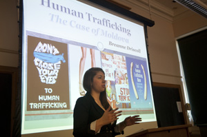 Scholars' Day female presenter