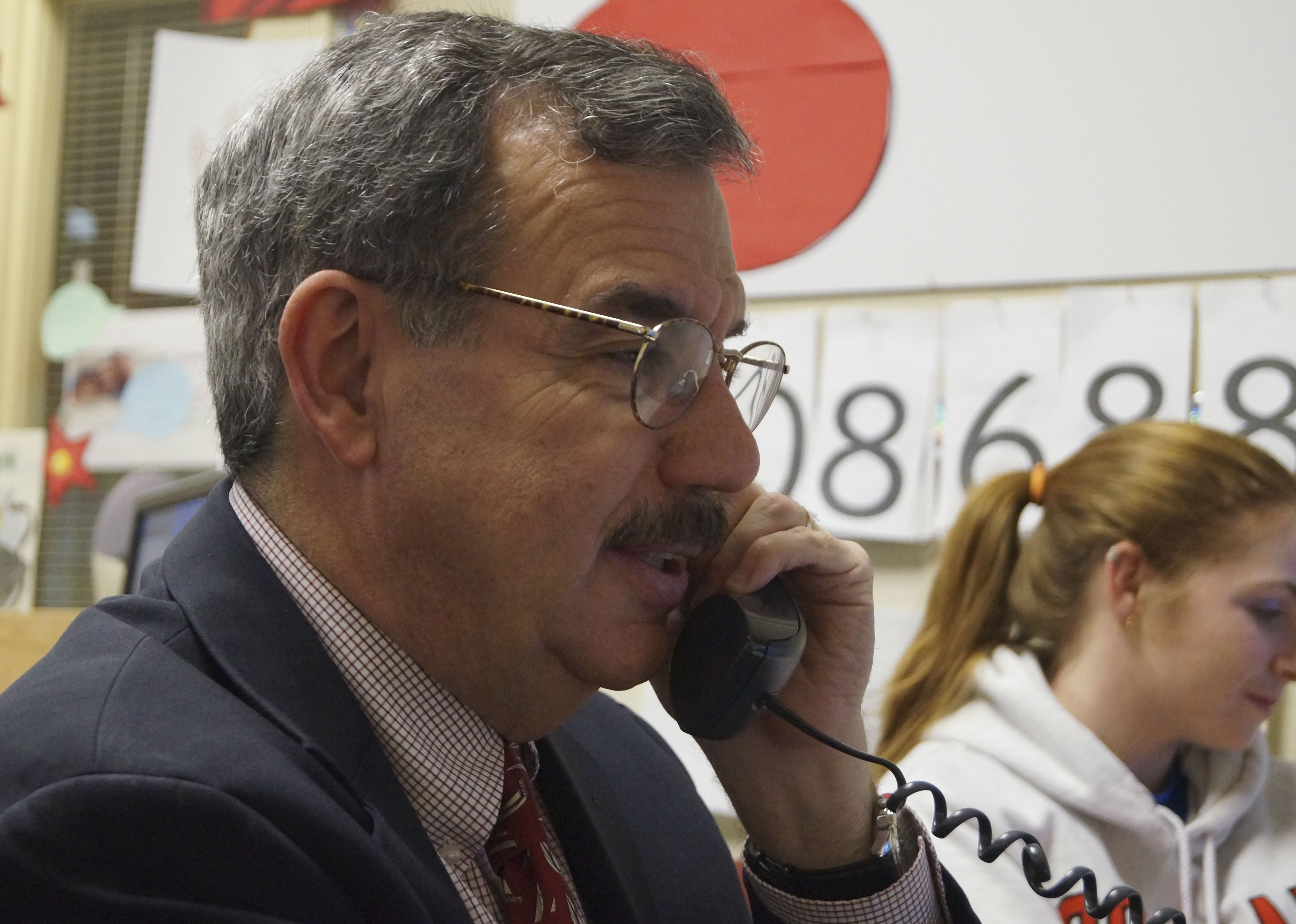 Erik in the call center