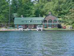 Antlers from the water